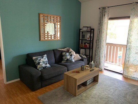Vaulted living space with balcony - 20702 El Toro Rd