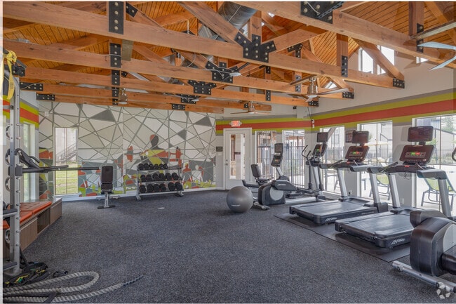 Fitness center - Estates at Cypress