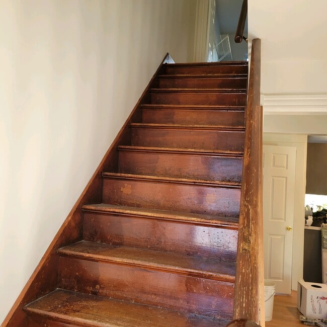 Stairs to 2nd Floor - 54 Overlook St