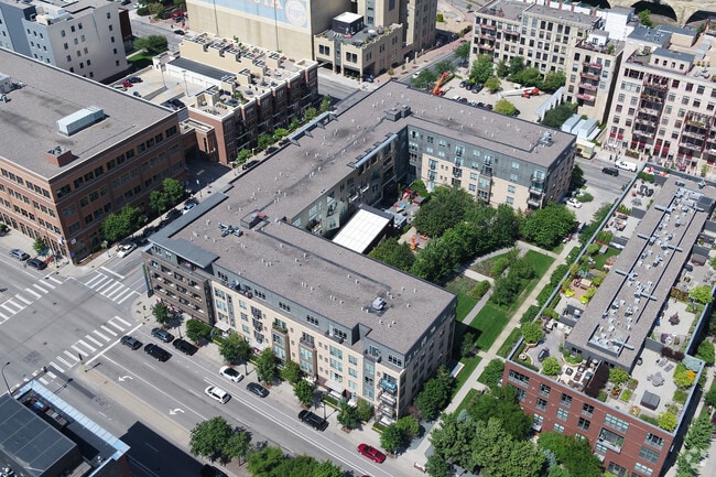 Aerial Photo - Mill District City Club