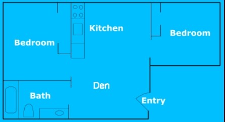 2HAB/1BA - Dwell in Hilltop