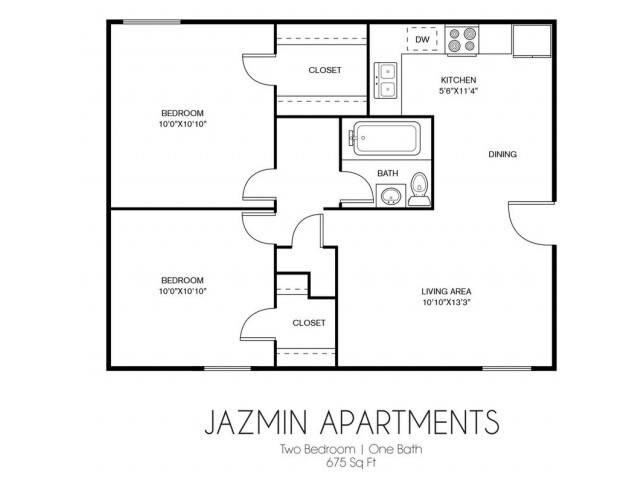 JAZMINE 2X1 - San Marcos Apartment Homes