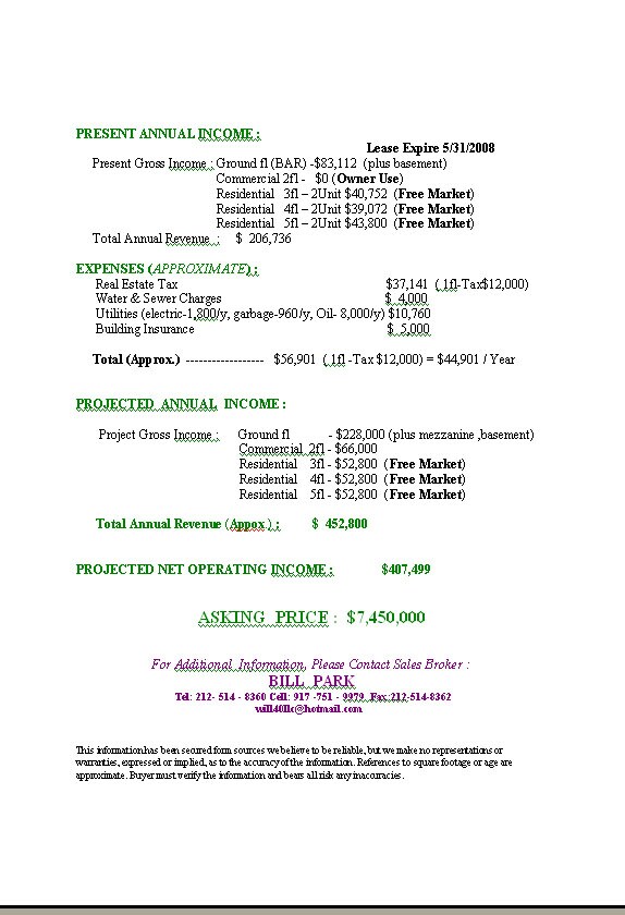 Flyer Page 2 - 45 W 39th St