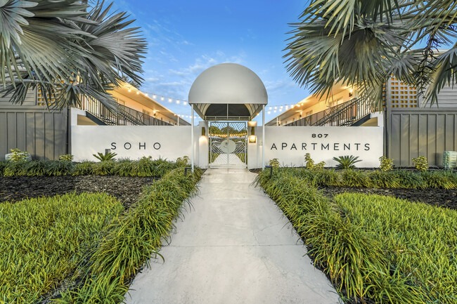 Main Entrance - SoHo Apartments