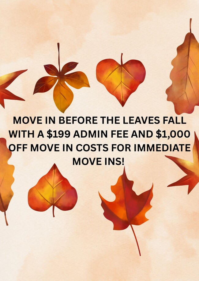 Fall Savings! - Springs of Country Woods