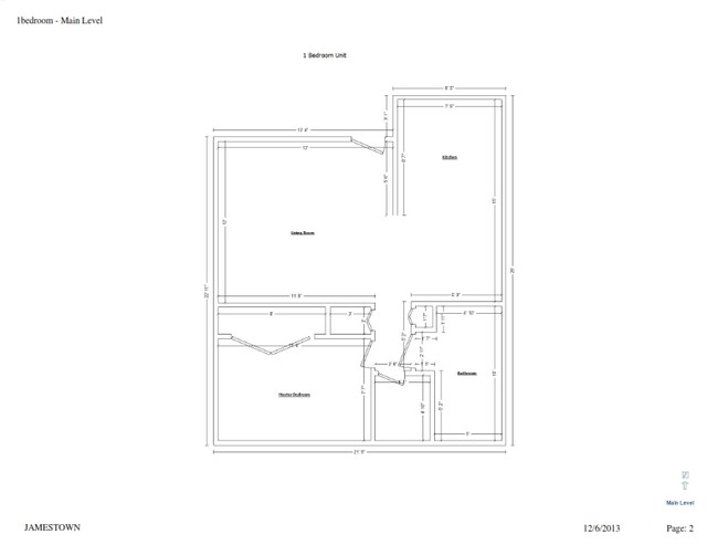 Floor Plan Two - The Edge of Moore