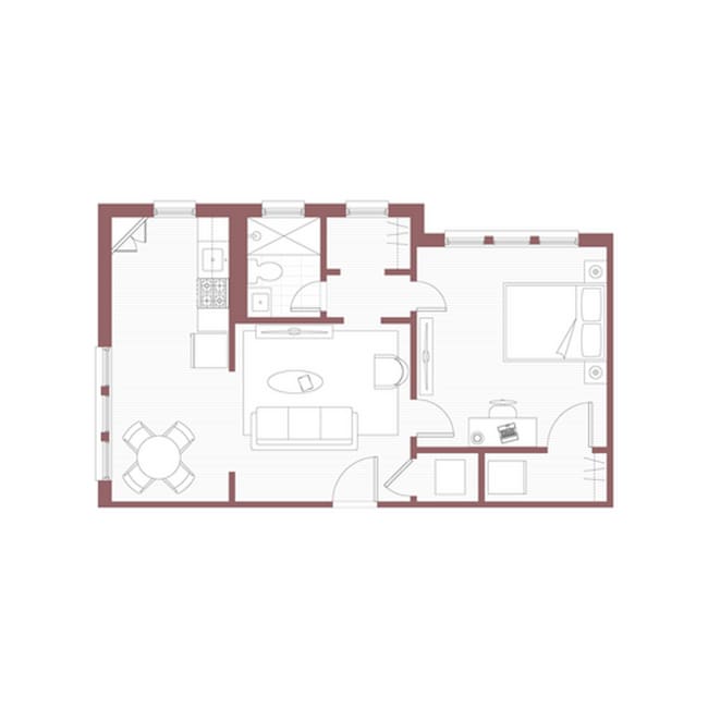 Interior Photo - 449 E. Ponce