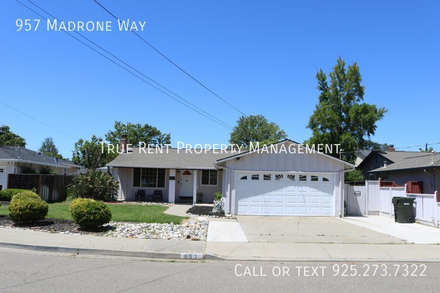 957 Madrone Way, Livermore, CA 94550 House Rental in Livermore, CA
