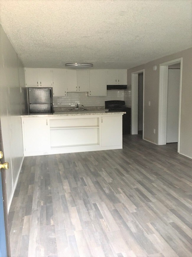 Cocina y sala de estar renovadas, estudio - Village at Iris Glen