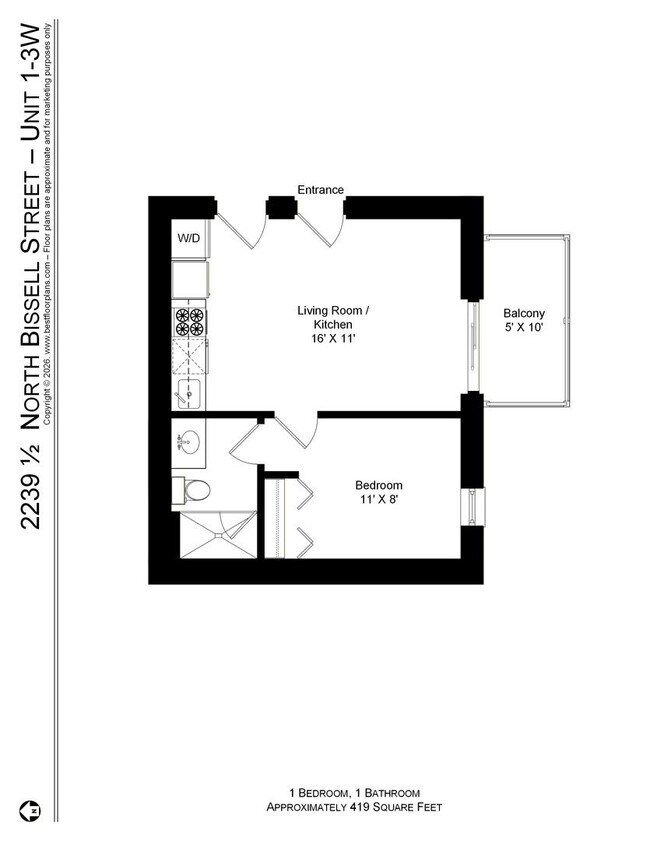 Building Photo - 2232 N Bissell St