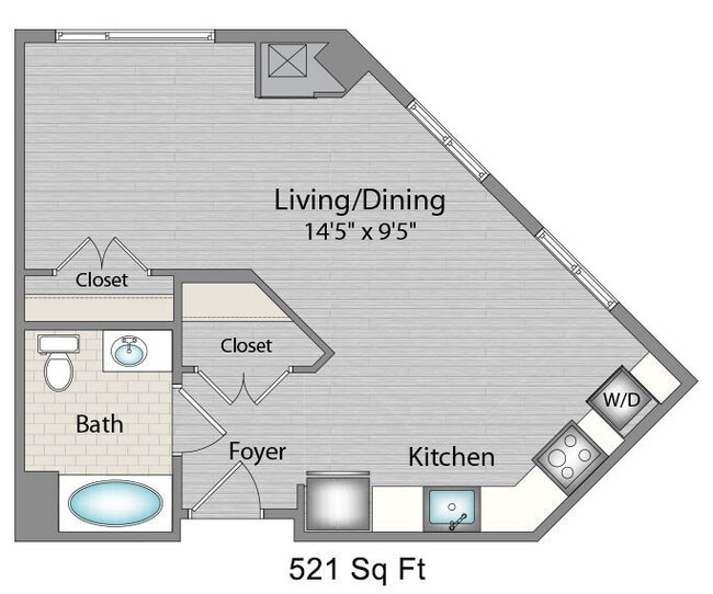 Interior Photo - 14W Apartments
