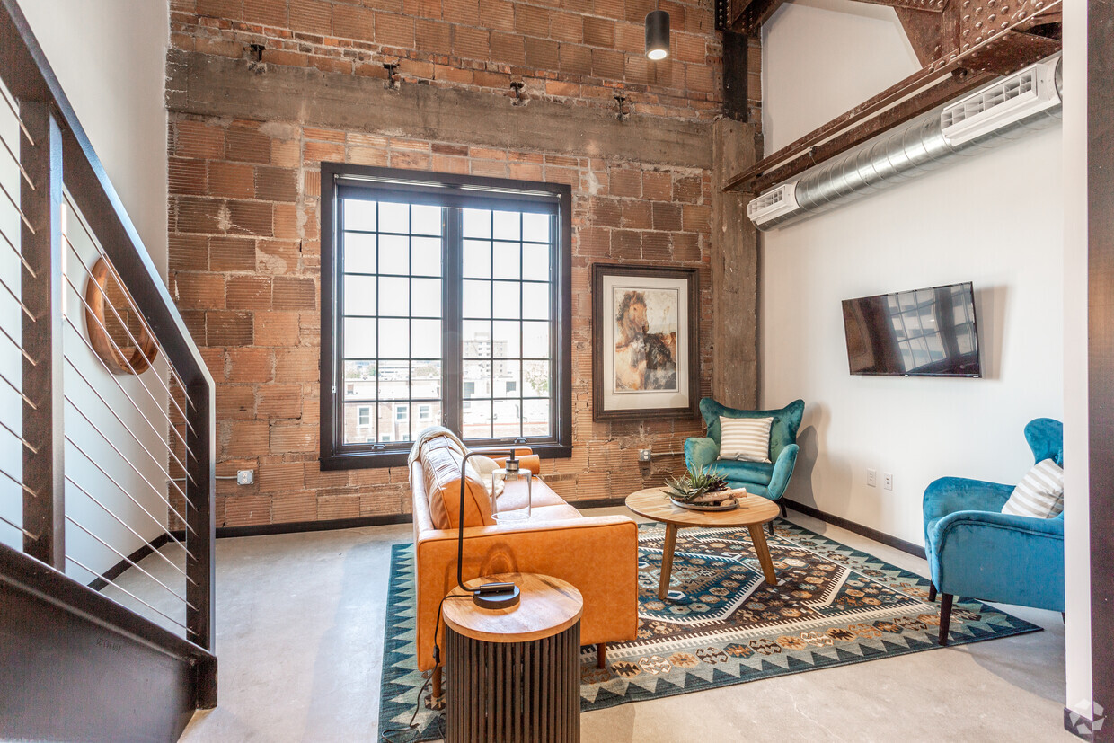 Loft - Sala de estar - Park Avenue Lofts