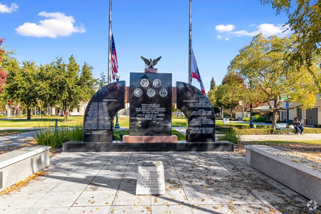 See the WW1 Memorial in Tracy.