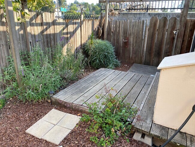 Backyard - 4401 Masterson St