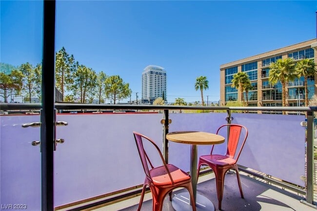 balcony view - 353 E Bonneville Ave