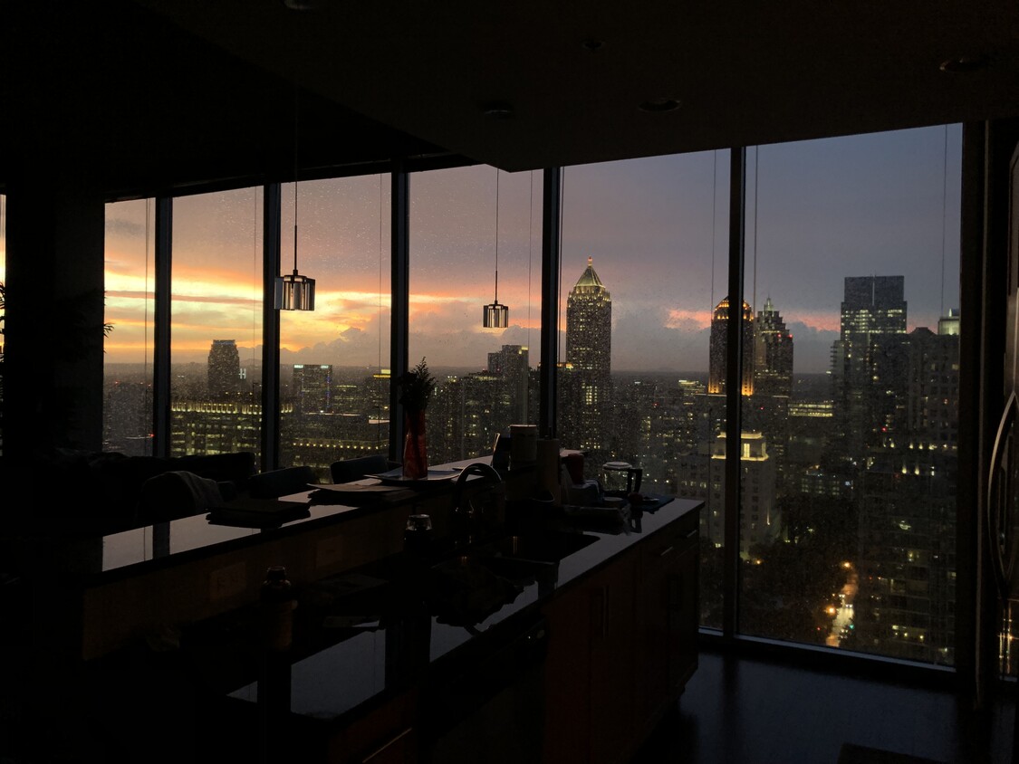 View from Dining Area - 855 Peachtree St NE