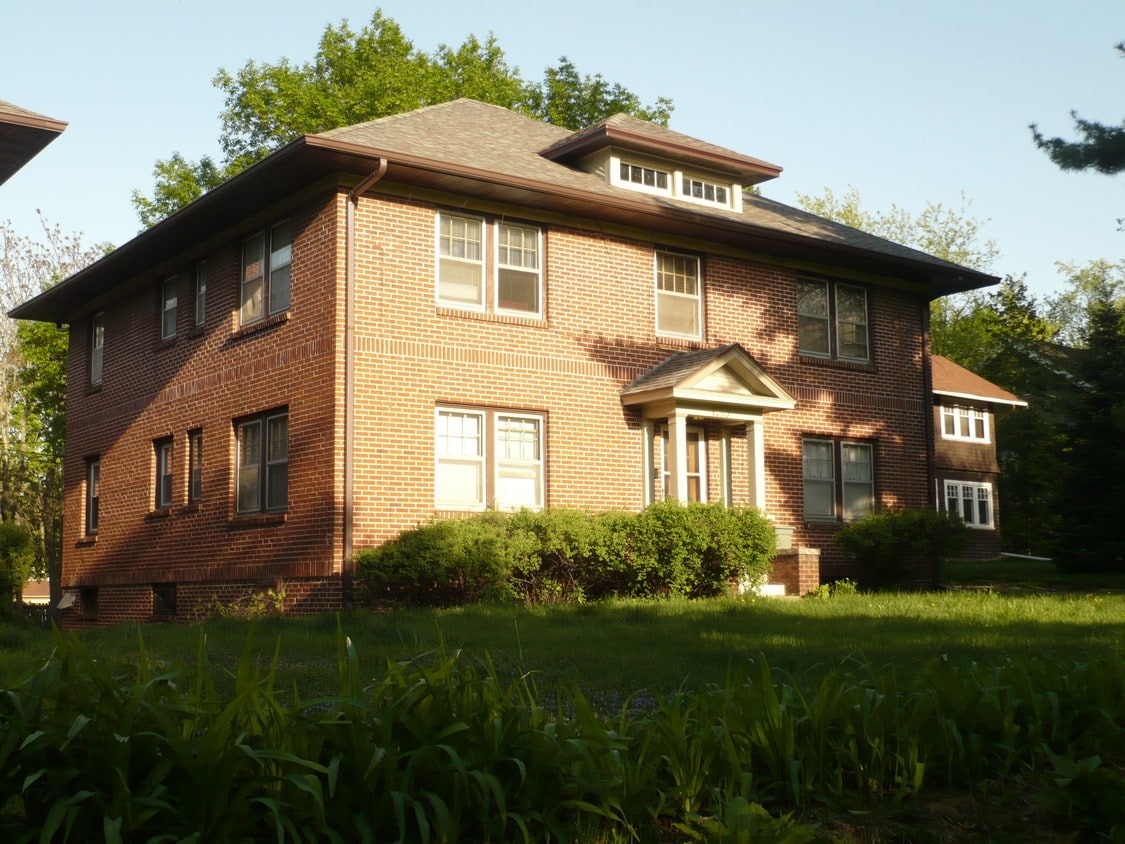 Apartment is second floor on left of building - 1133 44th St