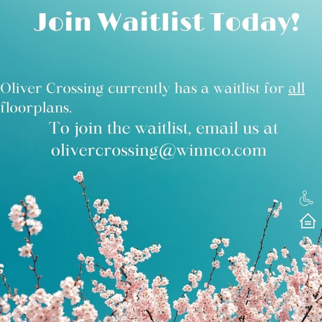Join the Oliver Crossing waitlist for future apartment availability - Oliver Crossing