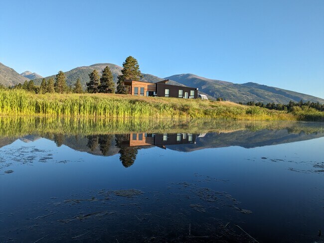 View from the far side of the pond - 5052 Hoblitt Ln N