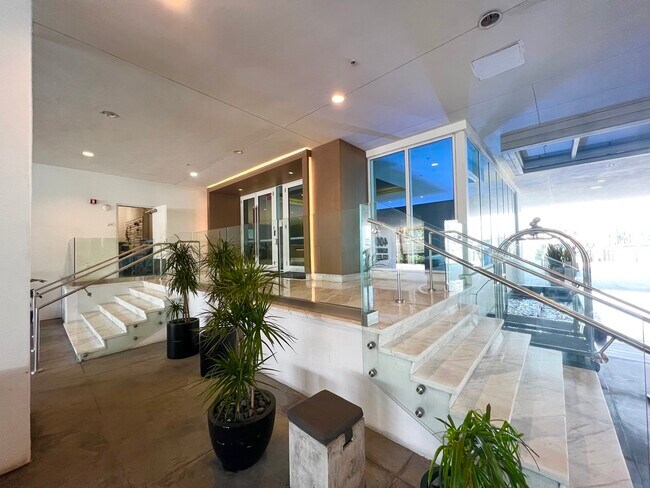 Entrance to the Building - 400 Sunny Isles Blvd