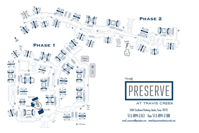 Preserve at Travis Creek Ste Plan Austin Texas - The Preserve at Travis Creek