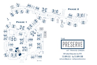 Preserve at Travis Creek Ste Plan Austin Texas - The Preserve at Travis Creek
