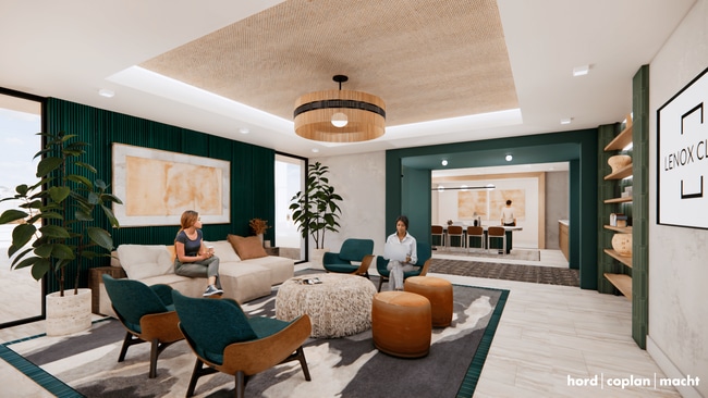 Coming Soon! Newly Renovated Lounge At Lenox Club - Lenox Club Apartments