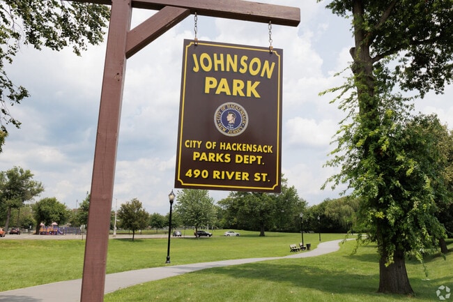 Johnson Park offers a retreat to escape the city.