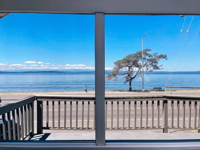 sea view from window - 1368 Alki Ave SW