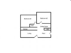 2BR/1BA - Vista Montana