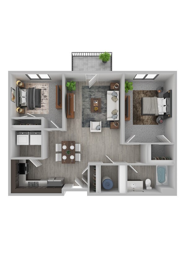 Floorplan - Pioneer Apartments
