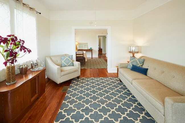 Staged: Living Room - 1316 Monroe St