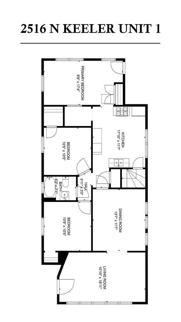 Foto del edificio - 2516 N Keeler Ave