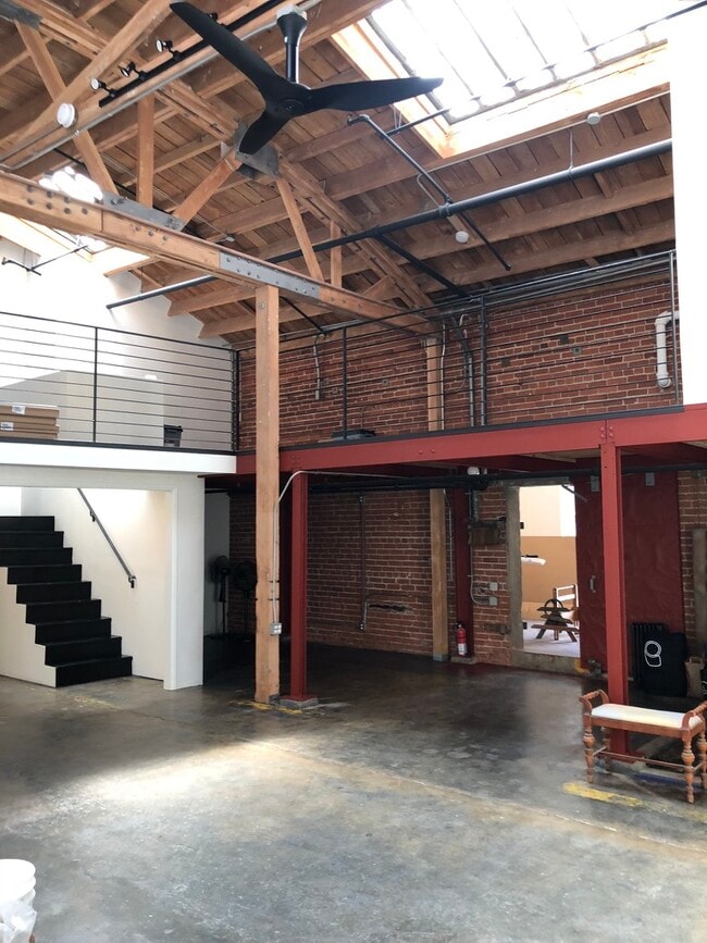Loft doorway into side studio - 2450 Hunter St