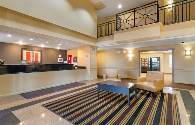 Lobby and Guest Check-in - Furnished Studio - Overland Park