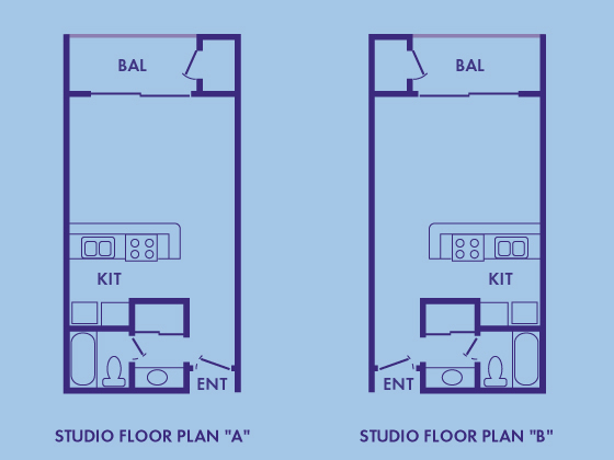 Plano de planta - Golden Glen Apartments