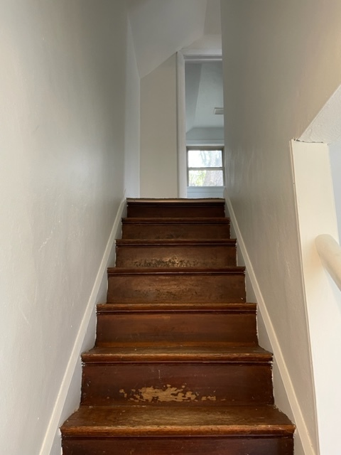 stairs to 2 nd floor bedrooms - 763 Weaver St