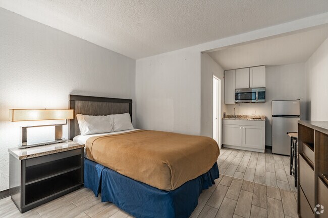 1 habitación, 1 baño - 320 pies cuadrados - Dormitorio - Elite Living Residence