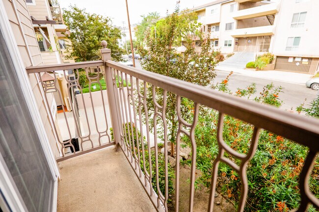 Street facing view from balcony - 10752 Hortense St