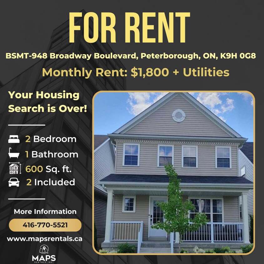 Primary Photo - Bright & Spacious Basement Apartment (2 Bed, 1 Bath)