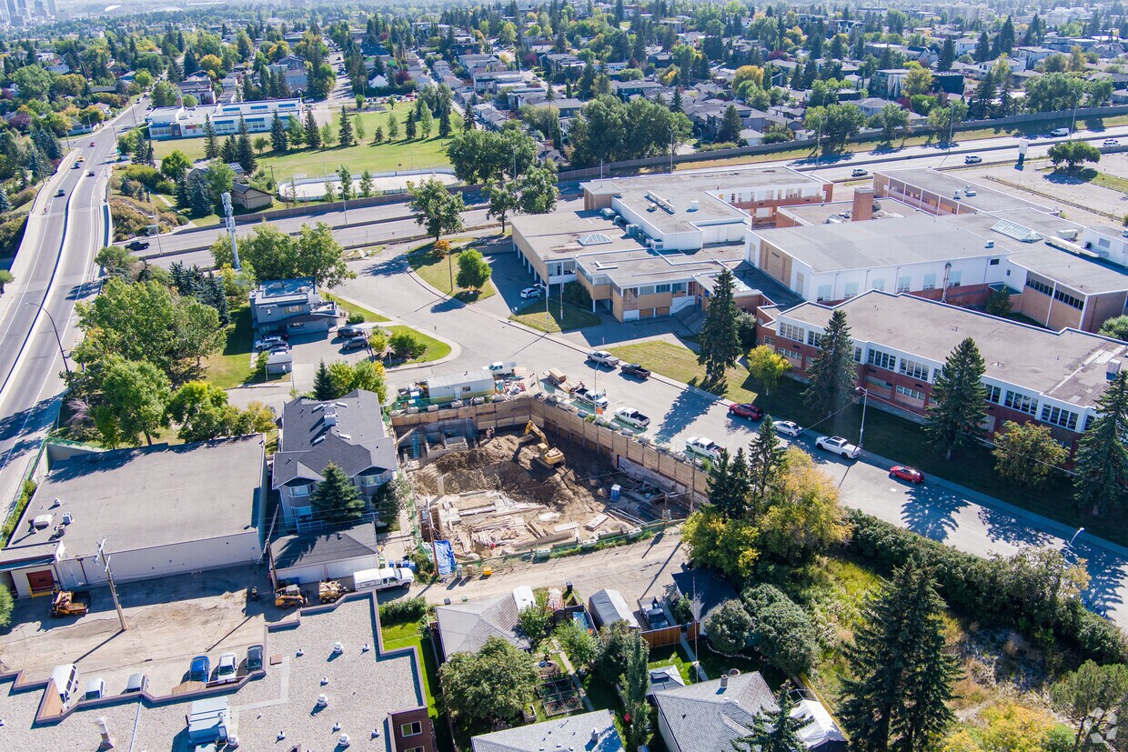 Photo de la construction – Septembre 2021 - Richmond Cascade