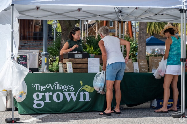 Wildwood local vendors set up shop weekly at the Farmers Market at Brownwood Paddock.