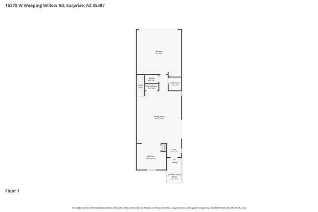 Foto del edificio - 16378 W Weeping Willow Rd