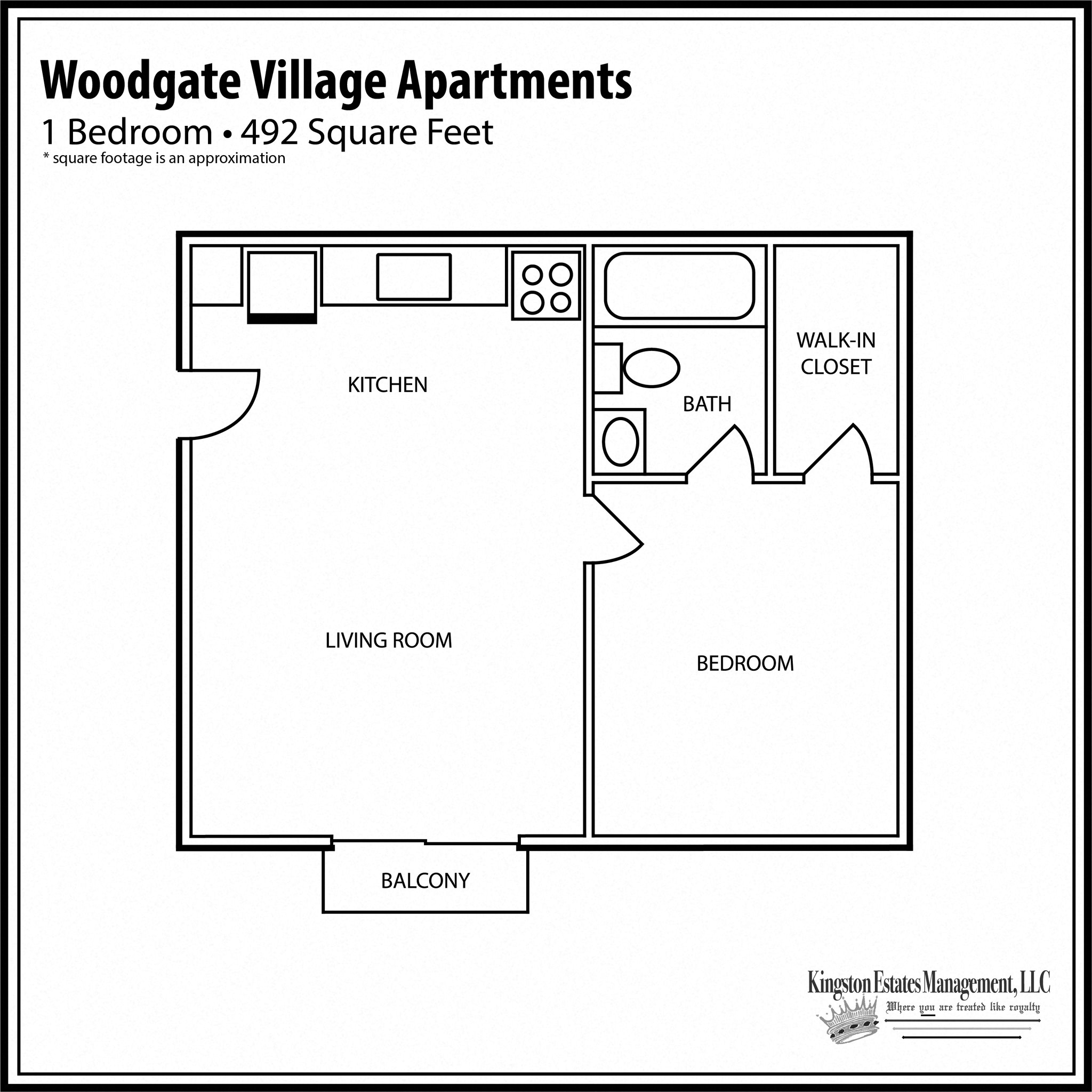 Woodgate Village – 1 Bedroom