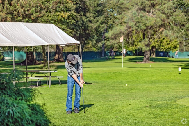 Golf City Par Three in Northeast Corvallis is a public golf course with mini golf.