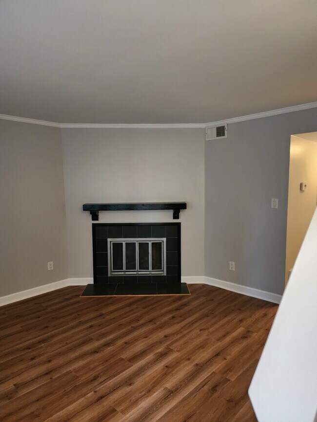 Fireplace in living room - 6967 Staghorn Ln