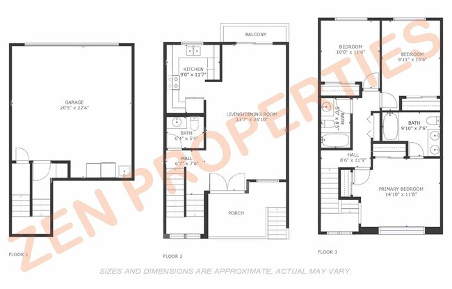 Foto del edificio - 3 bdrm/ 2.5 bath townhome for rent at Neho...