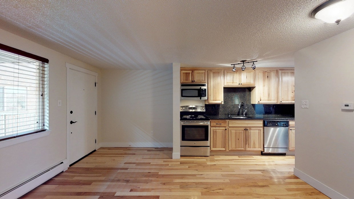 Gorgeous kitchen and living space at 23-33 Pearl - 22-33 Pearl