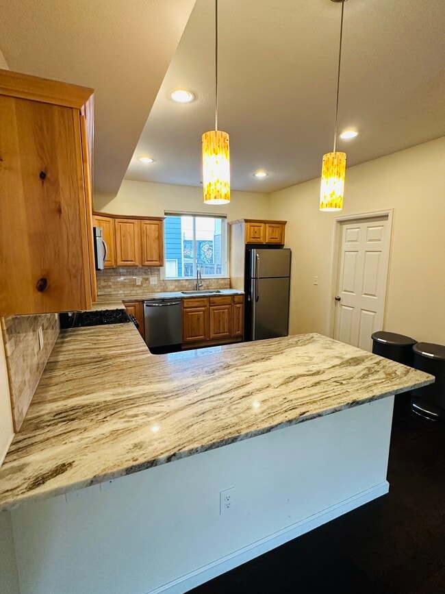 New counters, backsplash, paint in 2020 - 2947 Lawrence St
