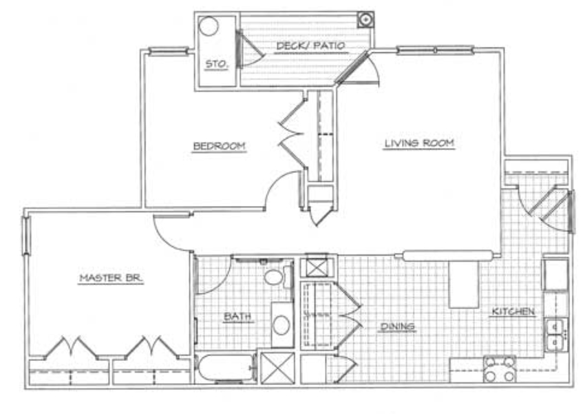 2HAB/1BA - Riverview Green